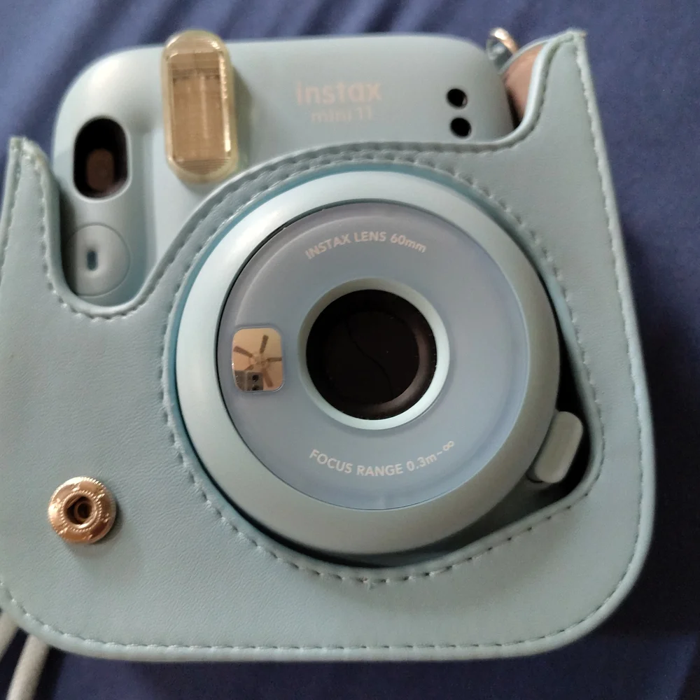 Fujifilm Instax Mini in Light Blue with Film Pack